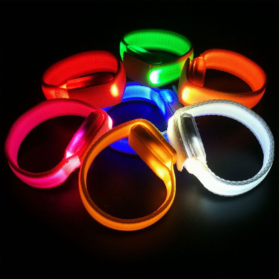 Glow Velcro Wristbands - Custom Canvas Now
