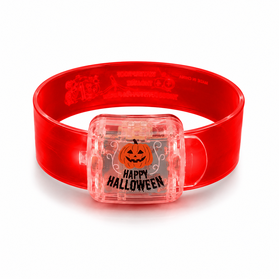 Light Up Plastic Wristbands - Custom Canvas Now