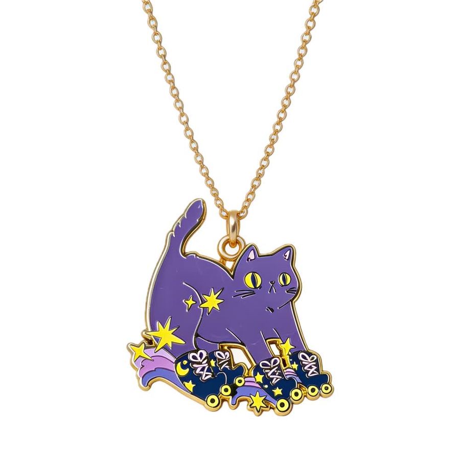 Hard Enamel Charm Necklaces - Custom Canvas Now