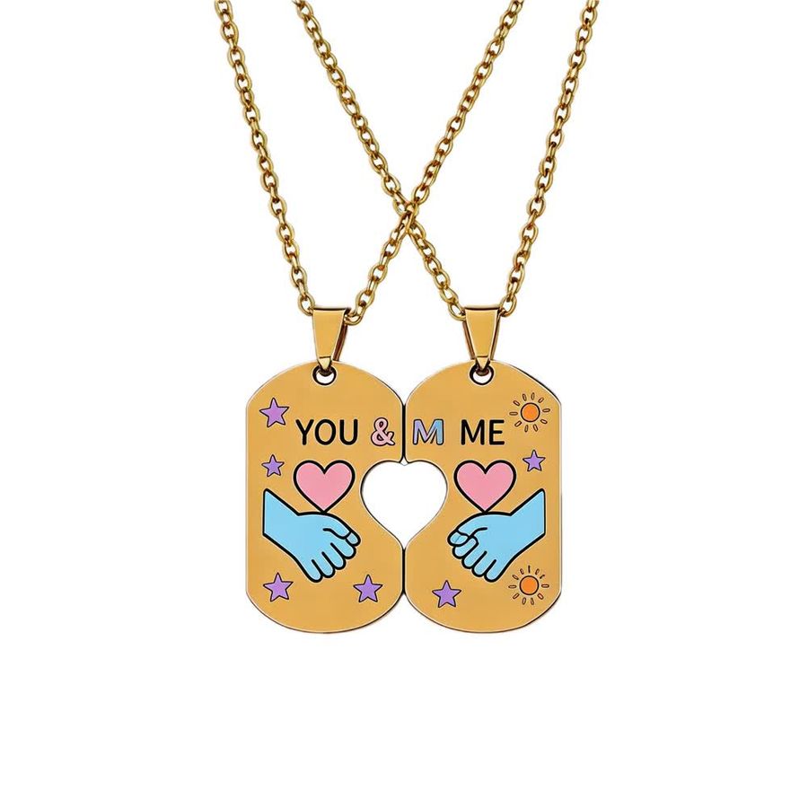 Couple Necklaces - Custom Canvas Now