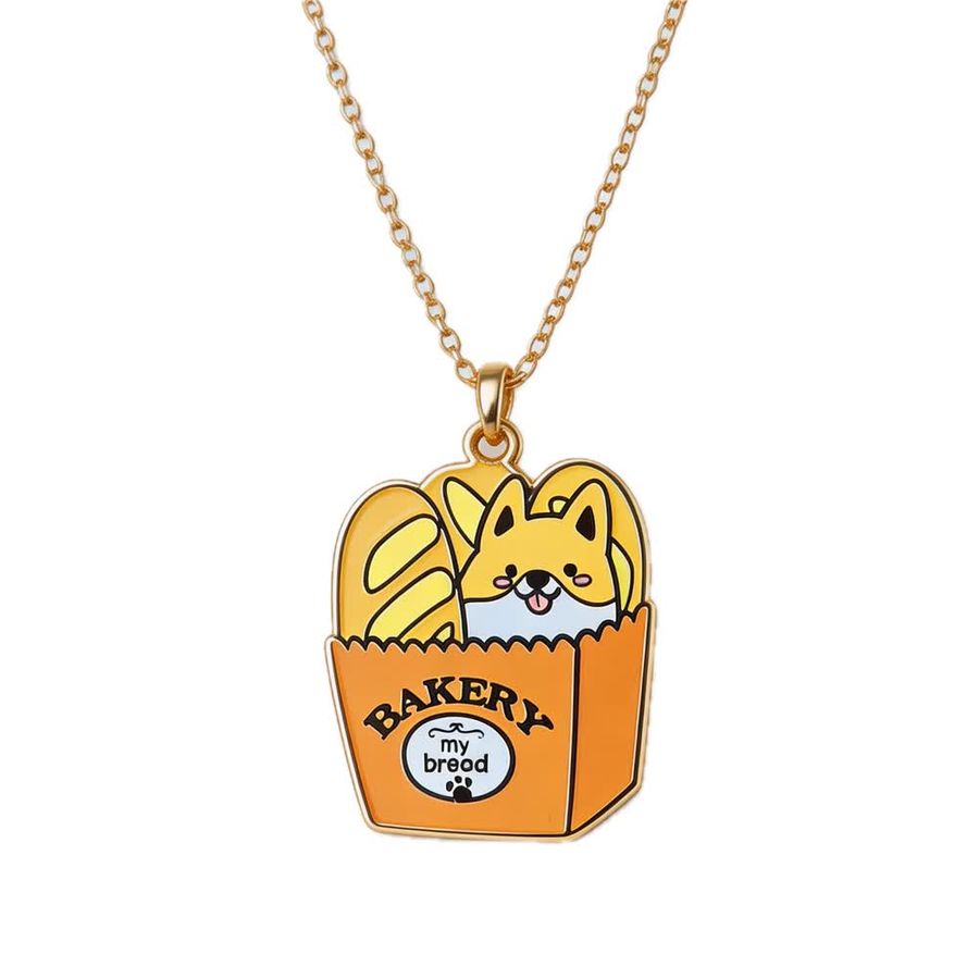 Hard Enamel Charm Necklaces - Custom Canvas Now