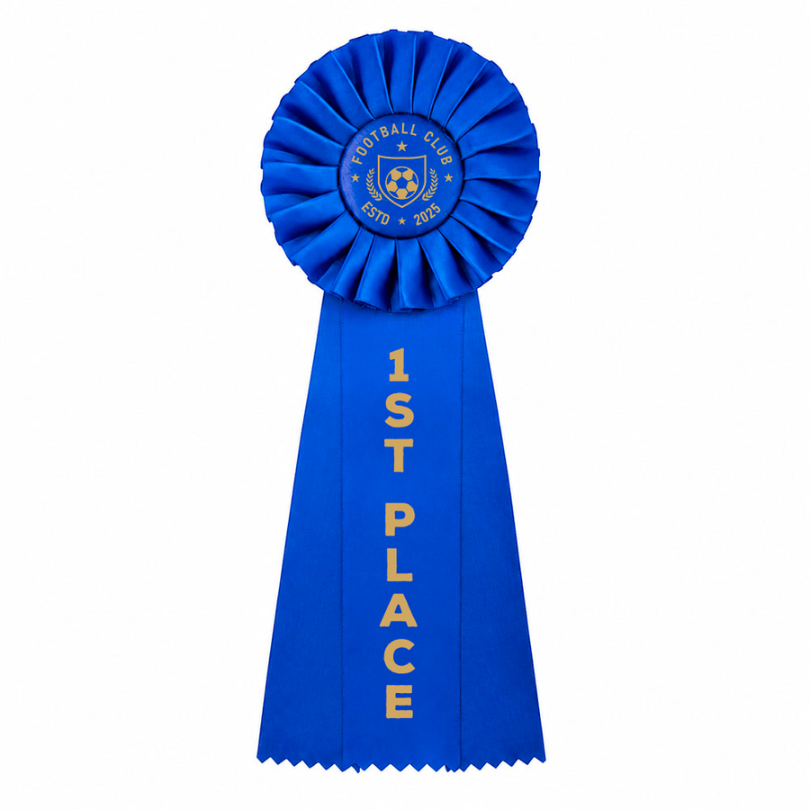 Gold Printing Rosette Buttons - Custom Canvas Now