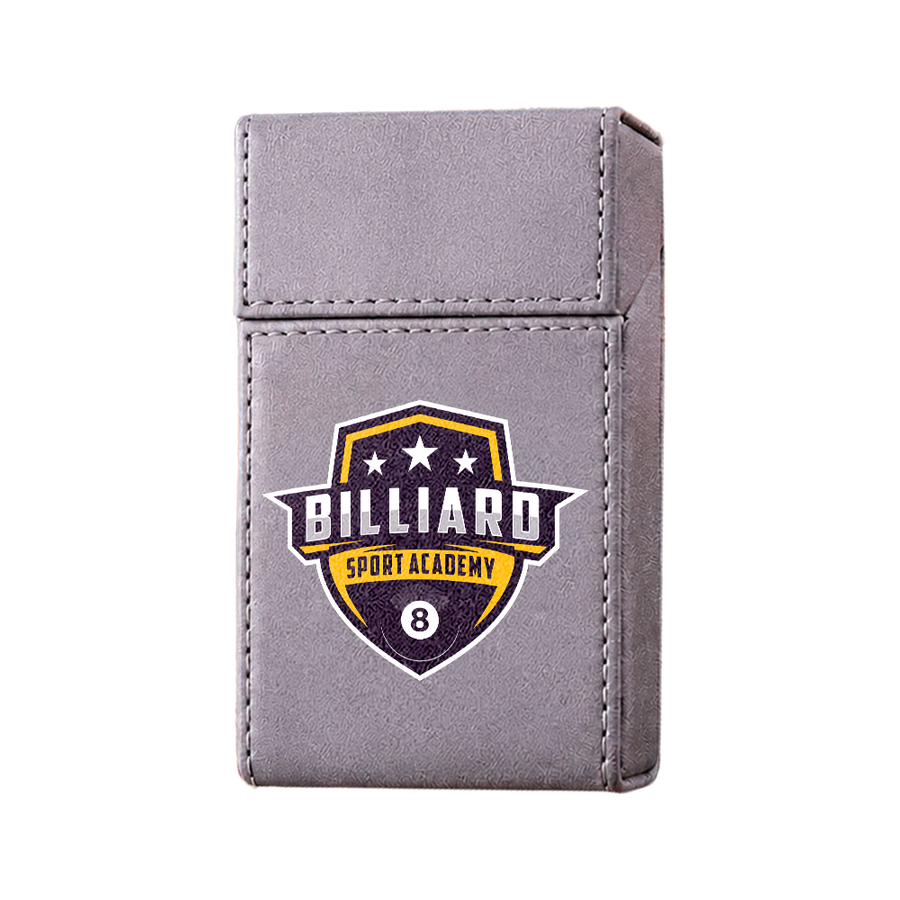 Flip Top PU Leather Full Bag Cigarette Cases - Custom Canvas Now