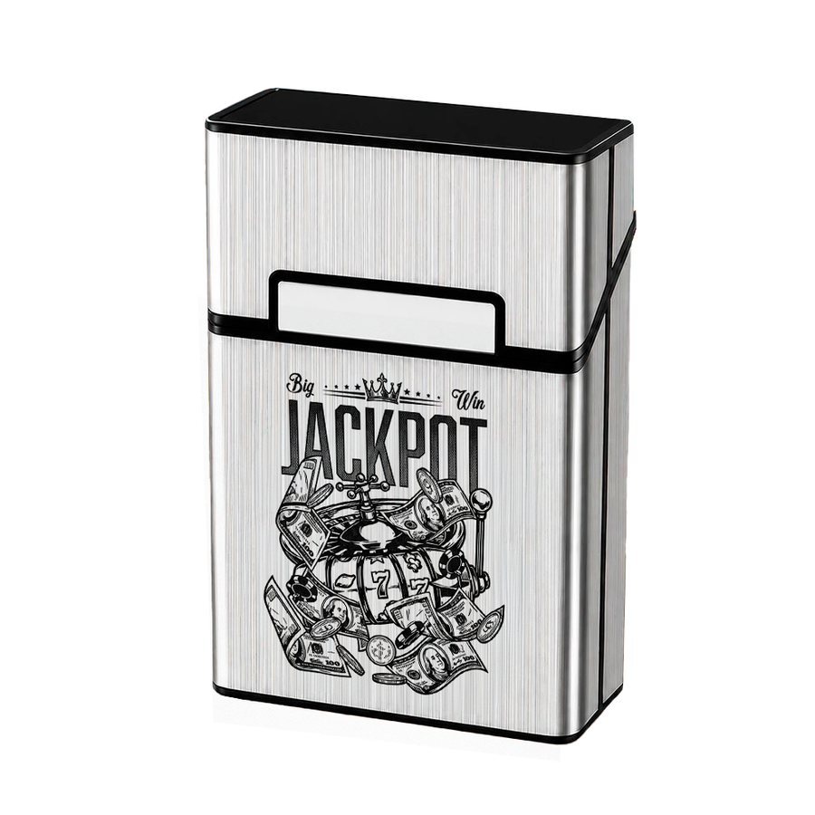 Metal Lid Cigarette Cigarette Cases - Custom Canvas Now