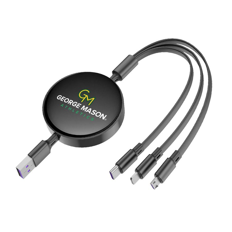 Soft Silicone 3-in-1 Charging Cables - Custom Canvas Now