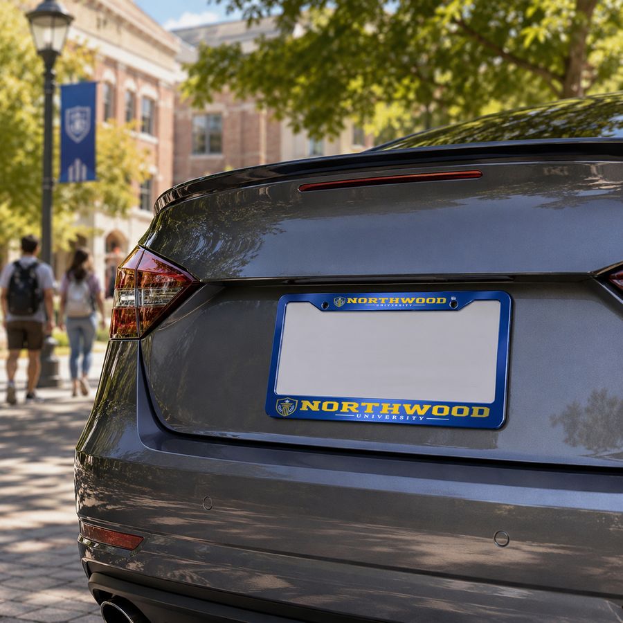Stainless Steel License Plate Frames - Custom Canvas Now