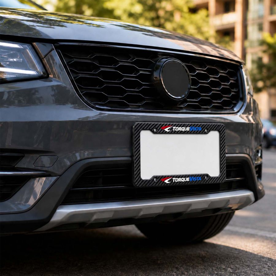 Carbon Fiber License Plate Frames - Custom Canvas Now