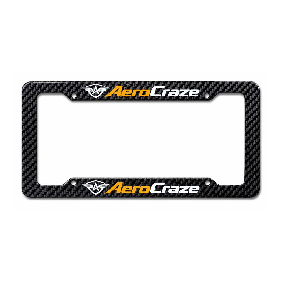 Carbon Fiber License Plate Frames - Custom Canvas Now