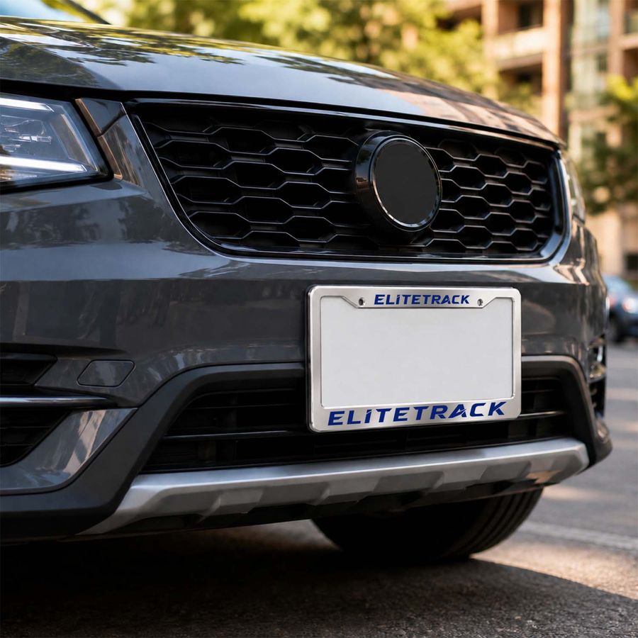 Stainless Steel License Plate Frames - Custom Canvas Now
