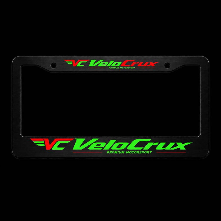 Glow in the Dark License Plate Frames - Custom Canvas Now