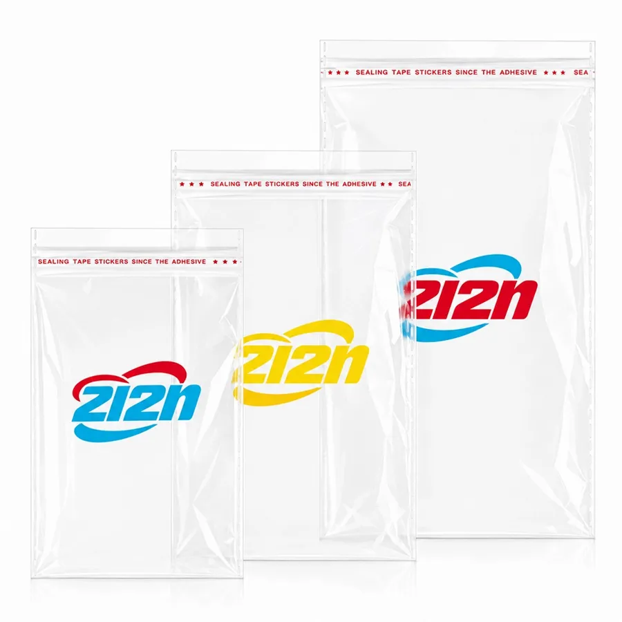 Resealable Clear Poly Bags - Custom Canvas Now