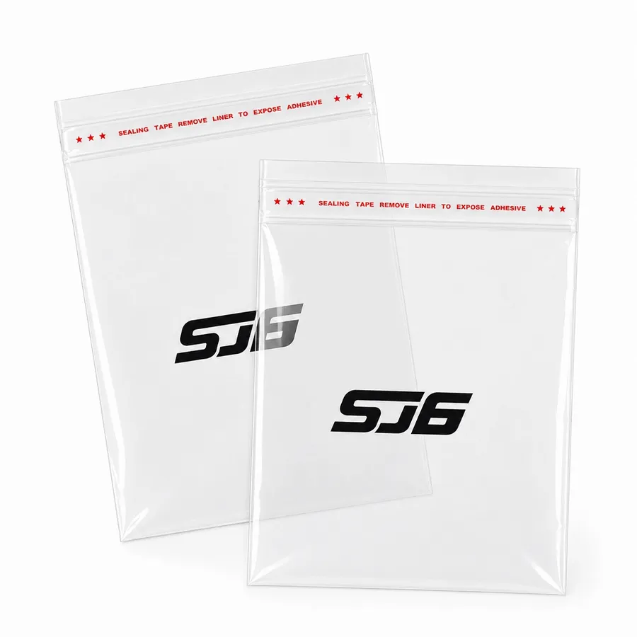 Resealable Clear Poly Bags - Custom Canvas Now