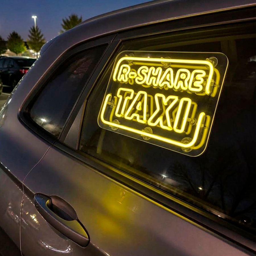 Illuminated Vehicle Signs - Custom Canvas Now