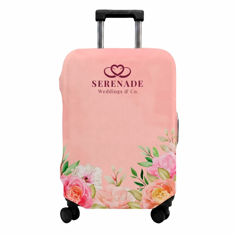 Wedding Luggage Covers - Custom Canvas Now