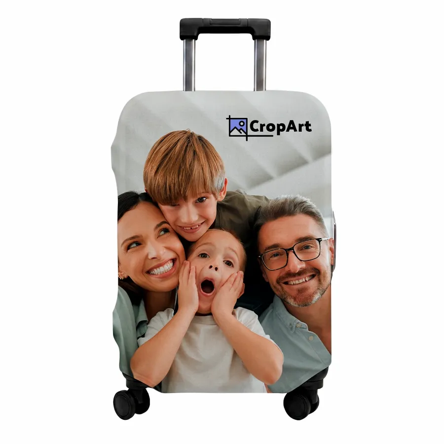 Photo Luggage Covers - Custom Canvas Now