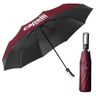 Fiberglass Folding Umbrella - 46 in Arc Maroon