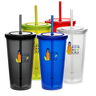 20 Oz Vibrant Sip Tumblers with Straw 