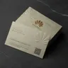 Metallic Business Cards