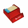 Media Stand with Adhesive Notes