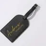 Luxury Leather Luggage Tag