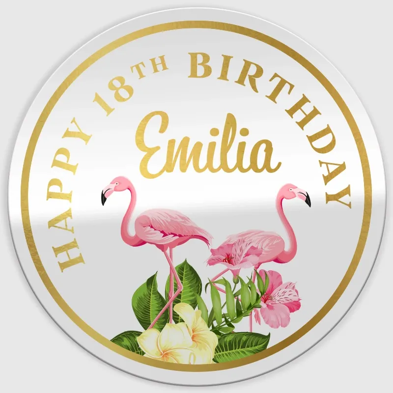 Metallic Sticker+UV Printed - Custom Canvas Now